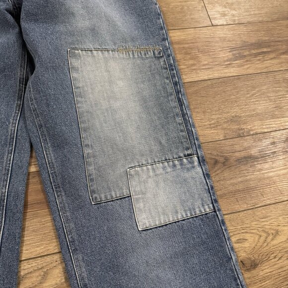 Vintage Indo Jeans Wide Leg Skater Grunge 34x32 - Picture 6 of 12